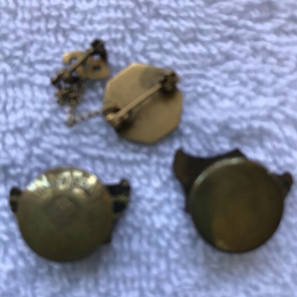 Washinton DC, 3 Pinbacks-Municipal Playground-1936 Jefferson Jr High School - Picture 4 of 5